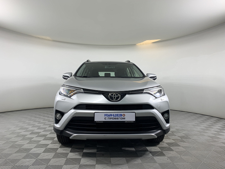 TOYOTA RAV4 2, 2015 года, Вариатор, Серебристый
