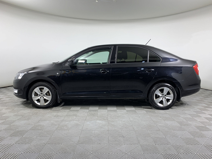 SKODA Rapid 1.6, 2016 года, Автоматическая, ЧЕРНЫЙ