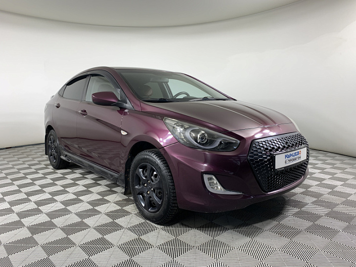 HYUNDAI Solaris 1.6, 2011 года, Механика, ФИОЛЕТОВЫЙ