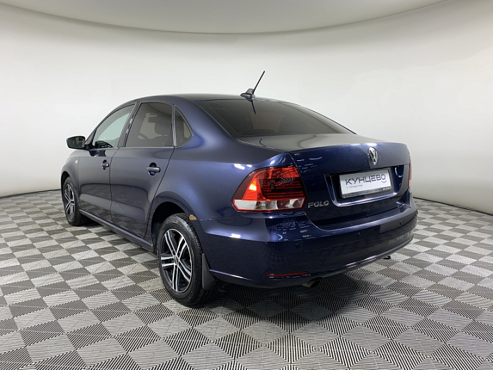 VOLKSWAGEN Polo 1.6, 2017 года, Автоматическая, ТЕМНО-СИНИЙ