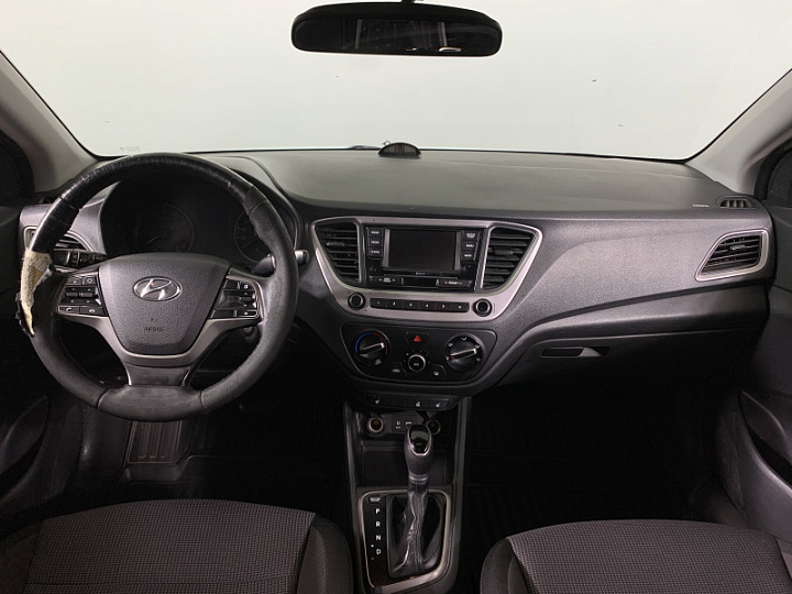 HYUNDAI Solaris 1.4, 2018 года, Автоматическая, БЕЛЫЙ ЖЕЛТЫЙ СЕРЫЙ