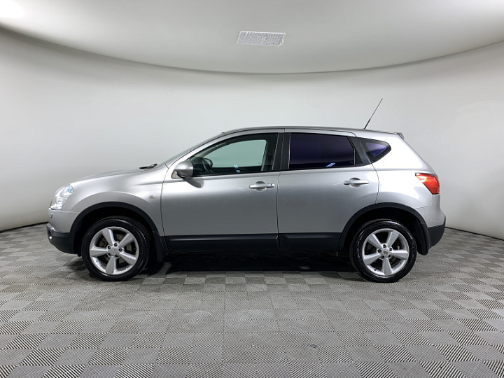 NISSAN Qashqai 1.6, 2008 года, Механика, Серебристый
