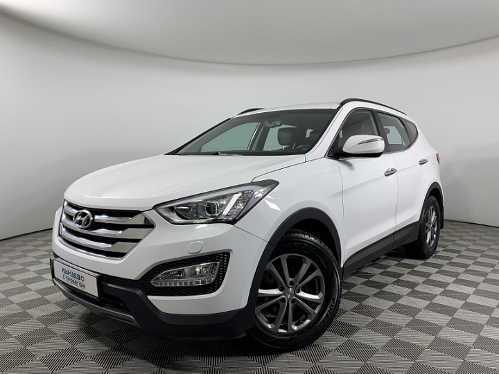 HYUNDAI Santa Fe 2.4, 2012 года, Автоматическая, БЕЛЫЙ