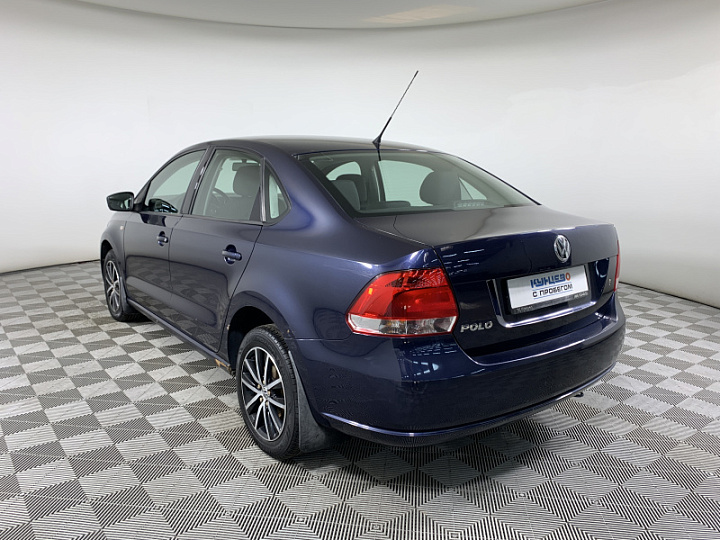 VOLKSWAGEN Polo 1.6, 2012 года, Механика, СИНИЙ