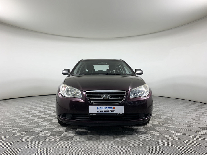 HYUNDAI Elantra 1.6, 2007 года, Механика, Вишневый