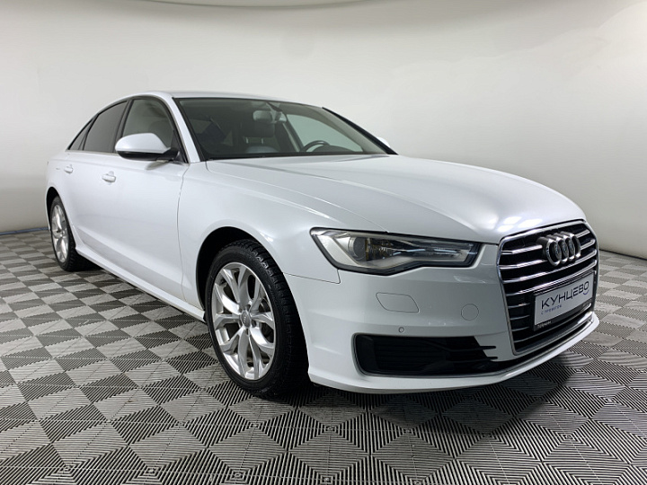 AUDI A6 1.8, 2015 года, Робот, БЕЛЫЙ