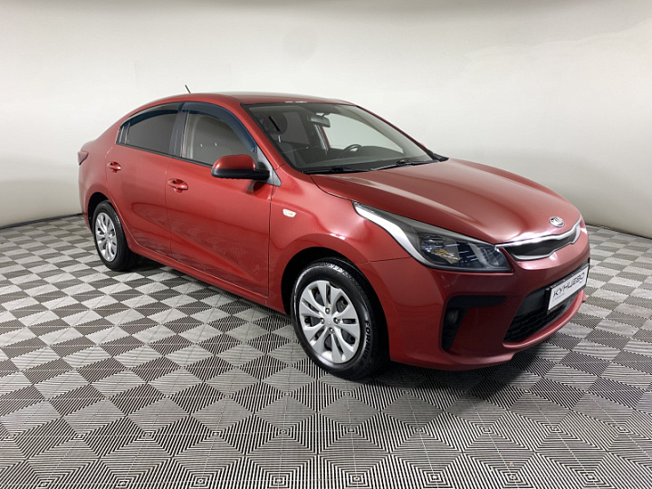 KIA Rio 1.6, 2017 года, Автоматическая, Красный