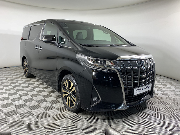 TOYOTA Alphard 3.5, 2018 года, Автоматическая, ЧЕРНЫЙ