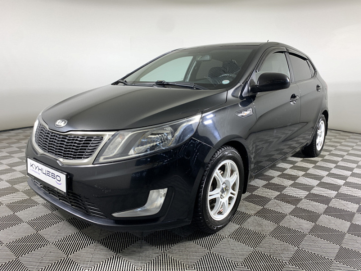 KIA Rio 1.6, 2013 года, Автоматическая, ЧЕРНЫЙ