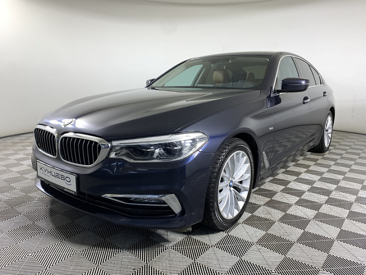 BMW 5 серии 3, 2018 года, Автоматическая, ТЕМНО-СИНИЙ