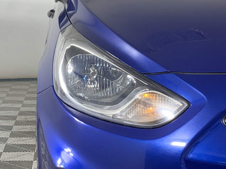 HYUNDAI Solaris 1.6, 2012 года, Автоматическая, ТЕМНО-СИНИЙ