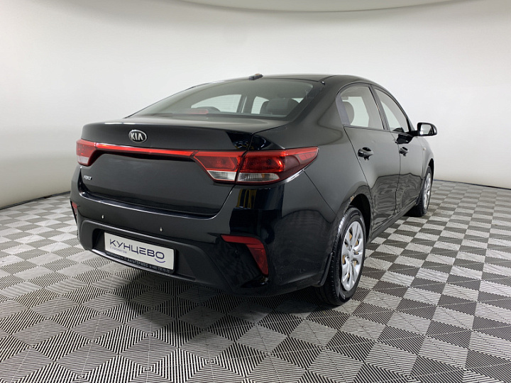 KIA Rio 1.4, 2017 года, Автоматическая, ЧЕРНЫЙ