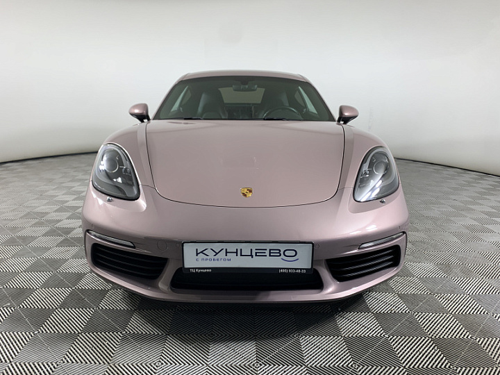 Porsche Cayman 2, 2022 года, Робот, Красный