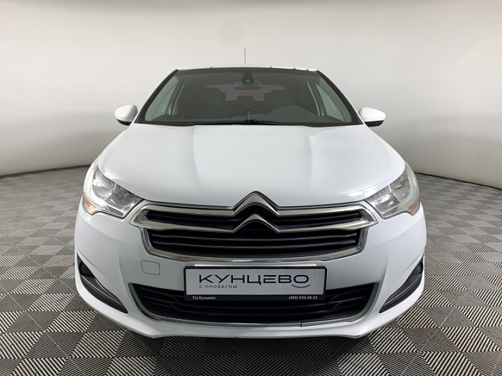 CITROEN C4 1.6, 2014 года, Автоматическая, БЕЛЫЙ