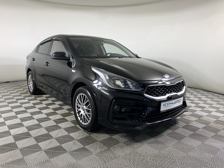 KIA Rio 1.6, 2018 года, Механика, ЧЕРНЫЙ