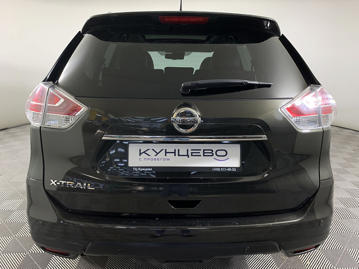 Nissan X-Trail 2, 2015 года, Вариатор, Зеленый