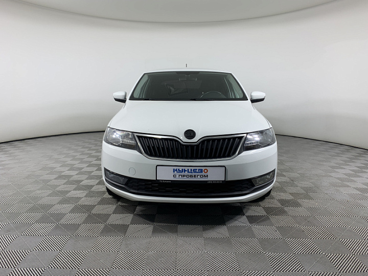 SKODA Rapid 1.4, 2018 года, Робот, БЕЛЫЙ