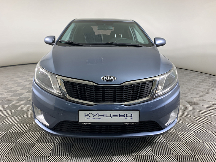 KIA Rio 1.6, 2013 года, Автоматическая, ГОЛУБОЙ