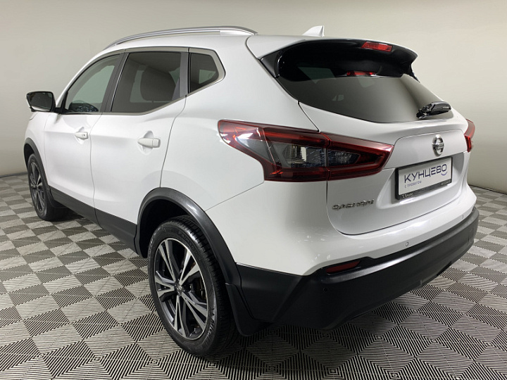 Nissan Qashqai 2, 2021 года, Вариатор, Белый