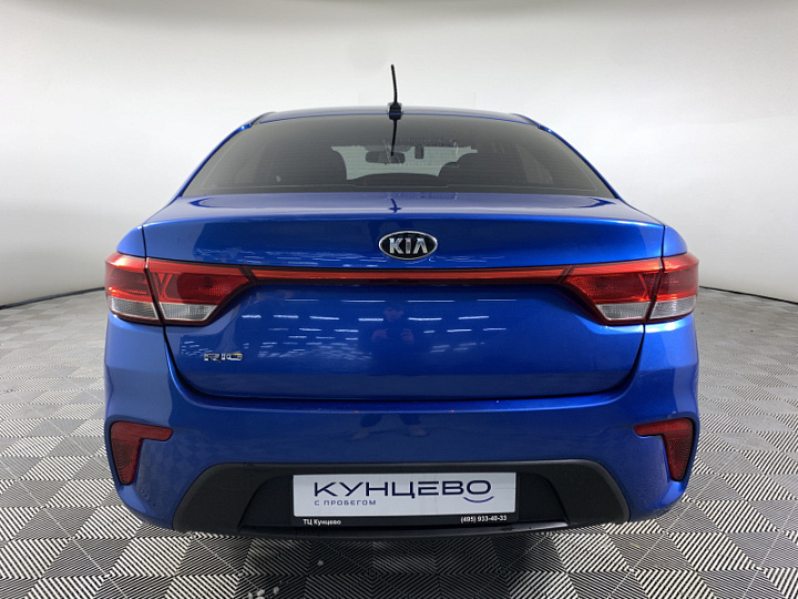 KIA Rio 1.6, 2019 года, Автоматическая, СИНИЙ