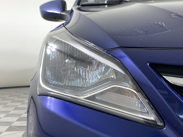 HYUNDAI Solaris 1.6, 2016 года, Автоматическая, СИНИЙ