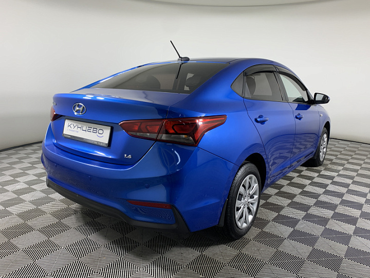 HYUNDAI Solaris 1.6, 2017 года, Автоматическая, СИНИЙ