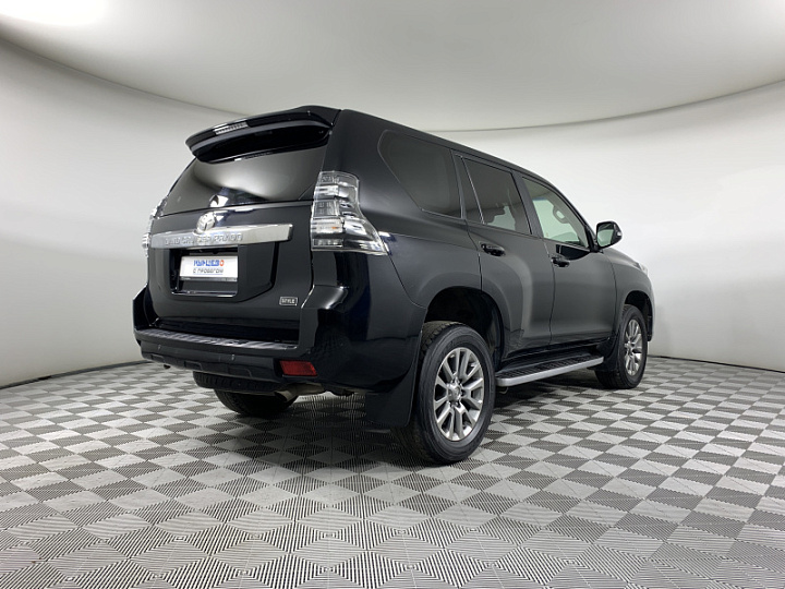 TOYOTA Land Cruiser Prado 2.8, 2017 года, Автоматическая, ЧЕРНЫЙ