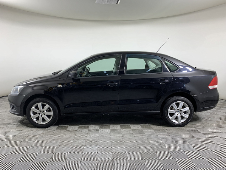 Volkswagen Polo 1.6, 2012 года, Автоматическая, ЧЕРНЫЙ