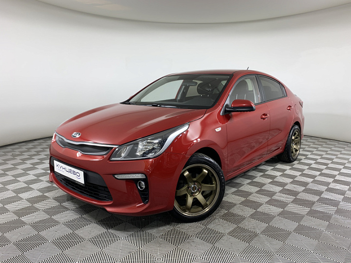 KIA Rio 1.6, 2018 года, Автоматическая, КРАСНЫЙ