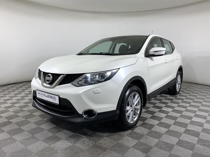 NISSAN Qashqai 2, 2014 года, Вариатор, БЕЛЫЙ