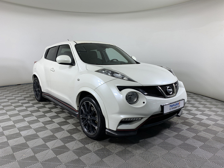 NISSAN Juke Nismo 1.6, 2013 года, Вариатор, БЕЛЫЙ