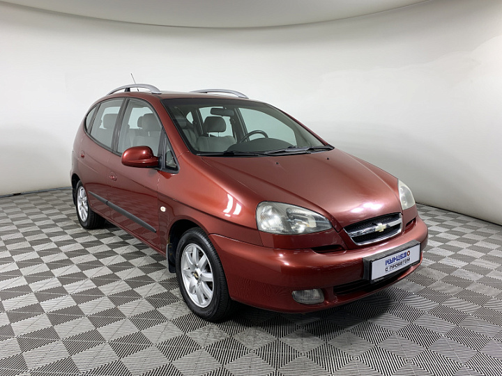 CHEVROLET Rezzo 1.6, 2007 года, Механика, КРАСНЫЙ