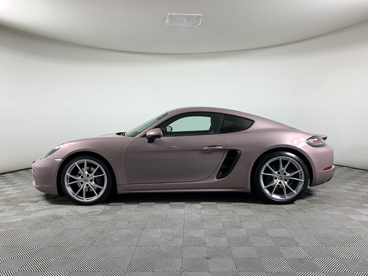 Porsche Cayman 2, 2022 года, Робот, Красный