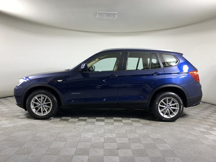BMW X3 2, 2013 года, Автоматическая, СИНИЙ