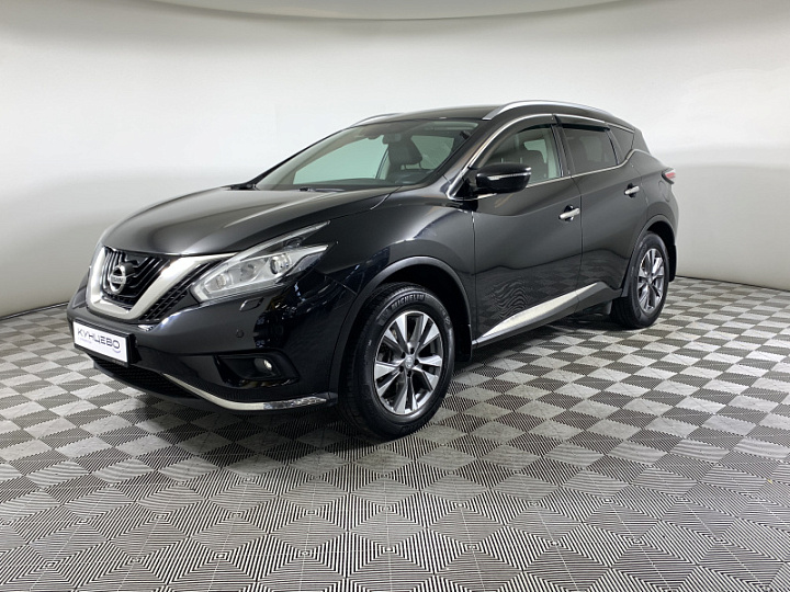 Nissan Murano 3.5, 2016 года, Вариатор, Черный