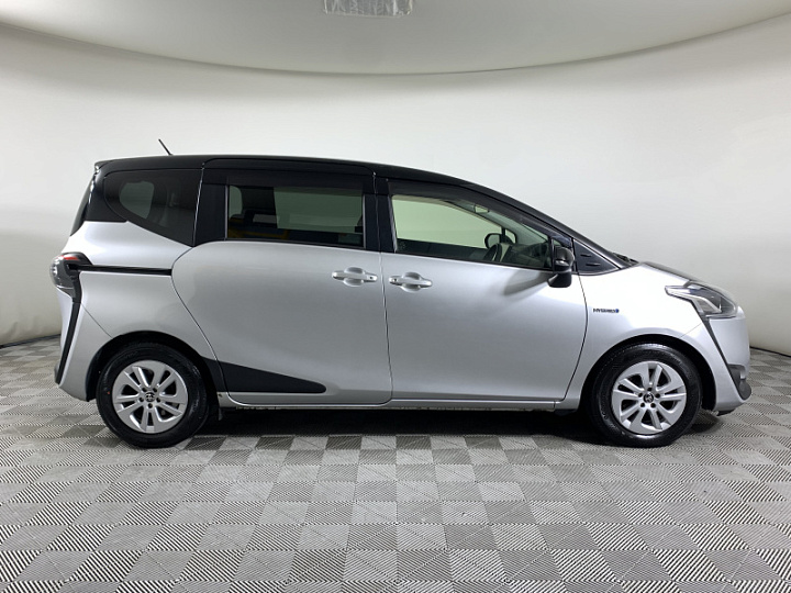 Toyota Sienta 1.5, 2018 года, Вариатор, Серый