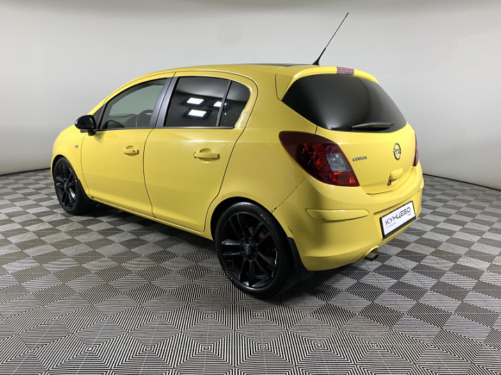 Opel Corsa 1.4, 2013 года, Автоматическая, желтый