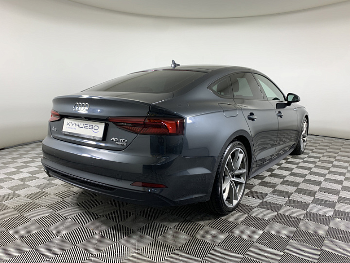 AUDI A5 2, 2018 года, Робот, ТЕМНО-СЕРЫЙ