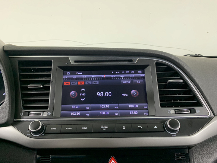 HYUNDAI Elantra 1.6, 2018 года, Автоматическая, СИНИЙ