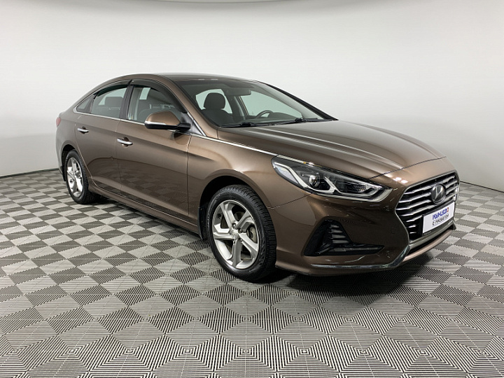 HYUNDAI Sonata 2, 2018 года, Автоматическая, Бронзовый