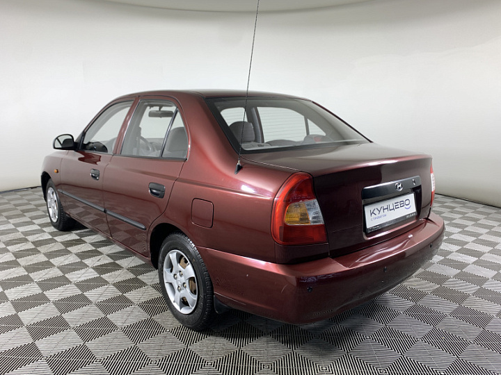 HYUNDAI Accent 1.5, 2009 года, Автоматическая, КРАСНЫЙ