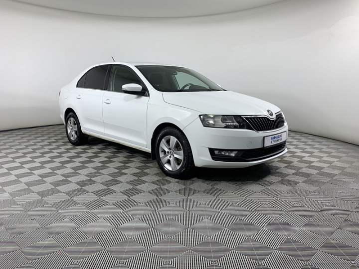 SKODA Rapid 1.4, 2018 года, Робот, БЕЛЫЙ