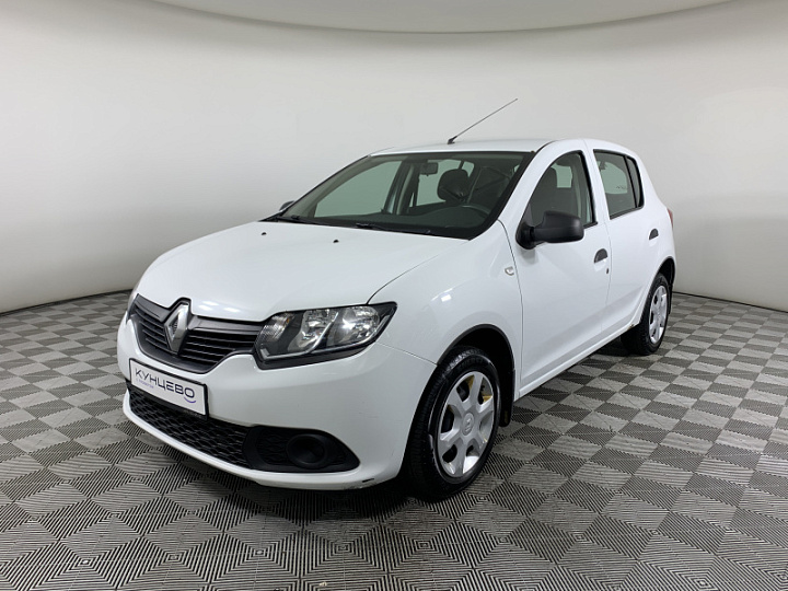 RENAULT Sandero 1.6, 2017 года, Механика, БЕЛЫЙ