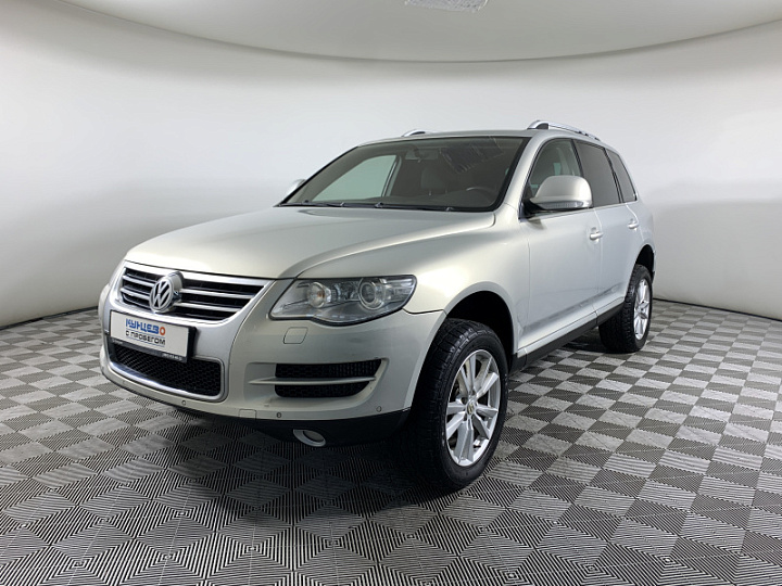 VOLKSWAGEN Touareg 2.5, 2007 года, Автоматическая, Серебристо-желтый