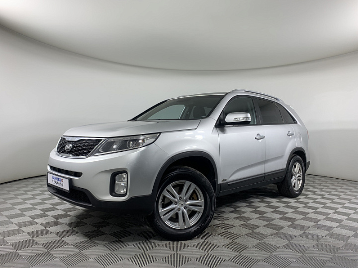 KIA Sorento 2.4, 2014 года, Автоматическая, Серебристый