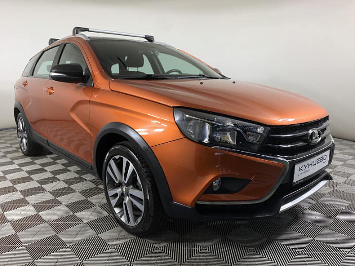 LADA (ВАЗ) Vesta 1.6, 2021 года, Вариатор, Оранжевый