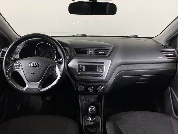 KIA Rio 1.4, 2016 года, Механика, ЧЕРНЫЙ