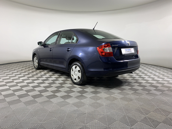 SKODA Rapid 1.6, 2014 года, Автоматическая, ТЕМНО-СИНИЙ