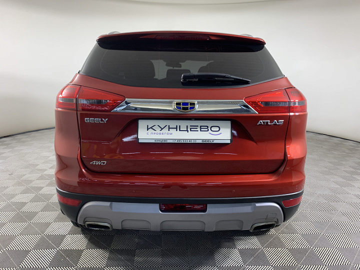 GEELY Atlas 1.8, 2020 года, Автоматическая, КРАСНЫЙ
