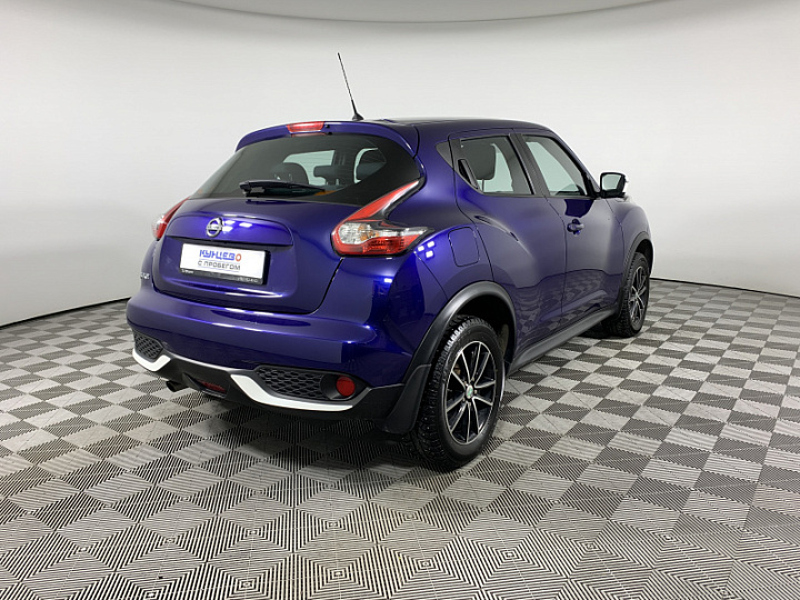 NISSAN Juke 1.6, 2017 года, Вариатор, СИНИЙ